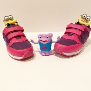 Girls pink/purple Shoes size kids 2
